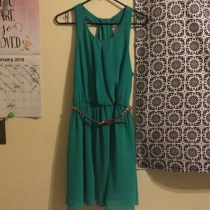 Green dress for wedding / Easter